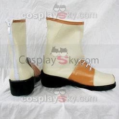 NewCosplay Ys Origin White Cosplay Boots Shoes Custom Made