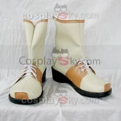 NewCosplay Ys Origin White Cosplay Boots Shoes Custom Made