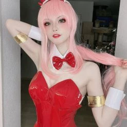 NewCosplay DARLING In The FRANXX Anime 02 Zero Two Bunny Girl Cosplay Costume New Arrivals 15 NewCosplay DARLING In The FRANXX Anime 02 Zero Two Bunny Girl Cosplay Costume New Arrivals