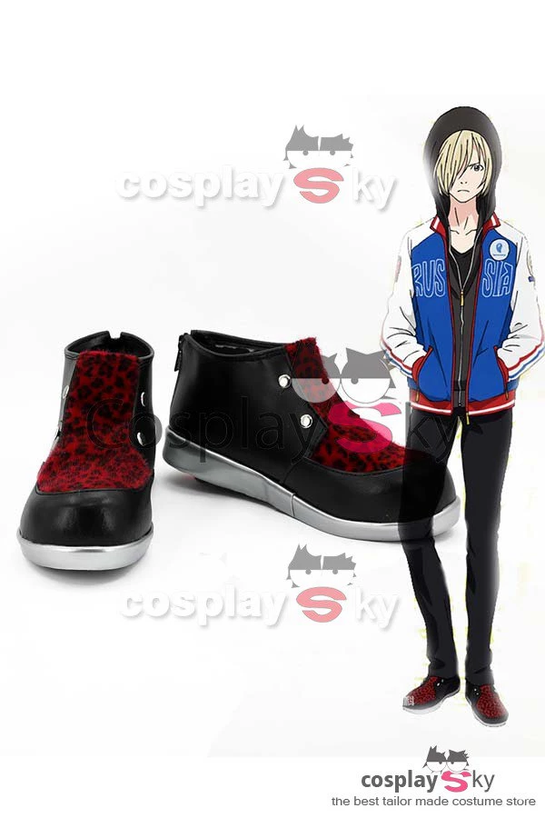 NewCosplay Yuri On Ice Yuri Plisetsky Shoes Cosplay Shoes New Arrivals 4 NewCosplay Yuri On Ice Yuri Plisetsky Shoes Cosplay Shoes New Arrivals