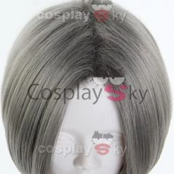NewCosplay Zootopia Flash The Sloth Cosplay Wigs Short 9 NewCosplay Zootopia Flash The Sloth Cosplay Wigs Short