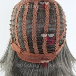 NewCosplay Zootopia Flash The Sloth Cosplay Wigs Short 10 NewCosplay Zootopia Flash The Sloth Cosplay Wigs Short