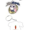 NewCosplay Zootopia Rabbit Judy Keychain Cosplay Accessories